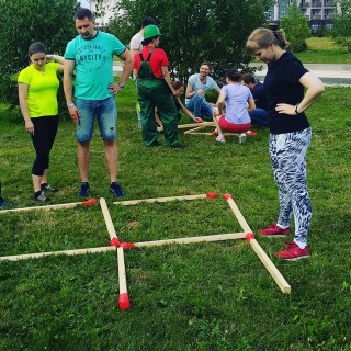 Аттракцион «Гигантские спички»